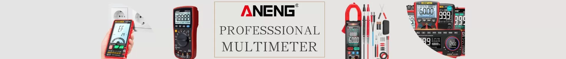 ANENG AN870 Digital Multimeter 19999 Counts Transistor Tester ...