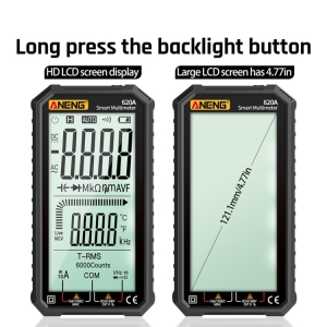 ANENG 620A Digital Multimeter Testers 6000 Counts ANENG 620A Digital Multimeter Testers 6000 Counts
