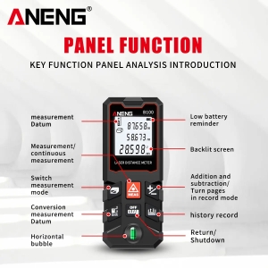 ANENG B40 Laser Rangefinder 40m / 60m / 80m / 100m ANENG B40 Laser Rangefinder 40m / 60m / 80m / 100m