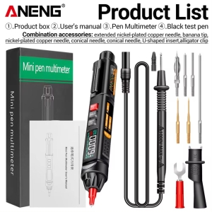 Aneng A3009 Digital Multimeter Pen AC/ DC - 6000 Counts Aneng A3009 Digital Multimeter Pen AC/ DC - 6000 Counts
