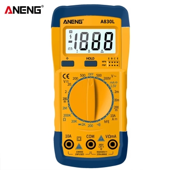 Aneng A830L Digital Multimeter - 1999 Count Aneng A830L Digital Multimeter - 1999 Count
