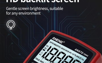 Aneng AN870 Multimeter Tested manual PDF
