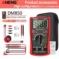 ANENG DM850 Digital Multimeter 1999 Counts AC/DC Votage tester | ANENG ...