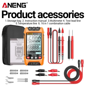 ANENG SZ01 / SZ02 Diode Tester Digital Multimeter With Professional Tool Bag ANENG SZ01 / SZ02 Diode Tester Digital Multimeter With Professional Tool Bag